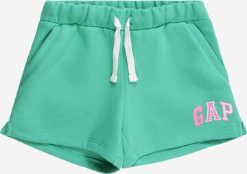 GAP Regular Trousers in Green: front