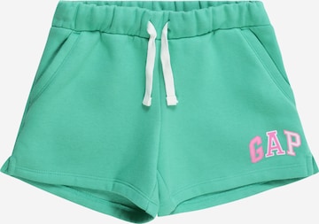 GAP Regular Broek in Groen: voorkant