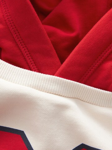 Next Sweatshirt 'Varsity' i rød