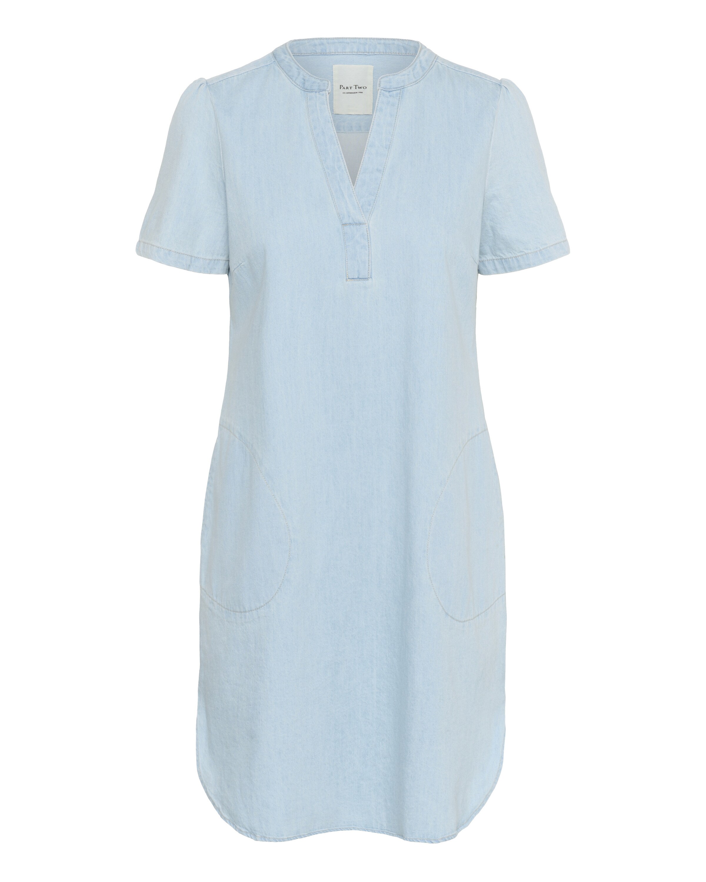 Part Two Kleid 'Aminase' in Blau: Vorderseite