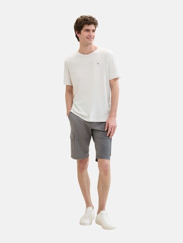 TOM TAILOR Regular Cargo trousers in Grey
