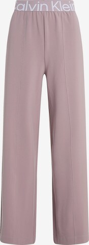 Calvin Klein Sport Wide leg Workout Pants in Pink: front