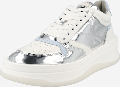 BRONX Sneaker low 'Brucer' i røgblå / sølv / hvid, Produktvisning