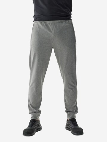 4F - Tapered Pantalón funcional en gris: frente