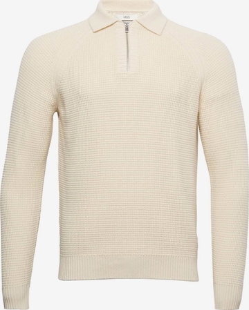 Marks & Spencer Trui in Beige: voorkant