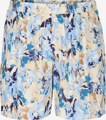 Zizzi Regular Trousers 'BELLA' in Blue: front