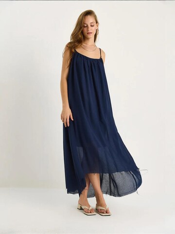 Bianco Lucci Kleid in Blau