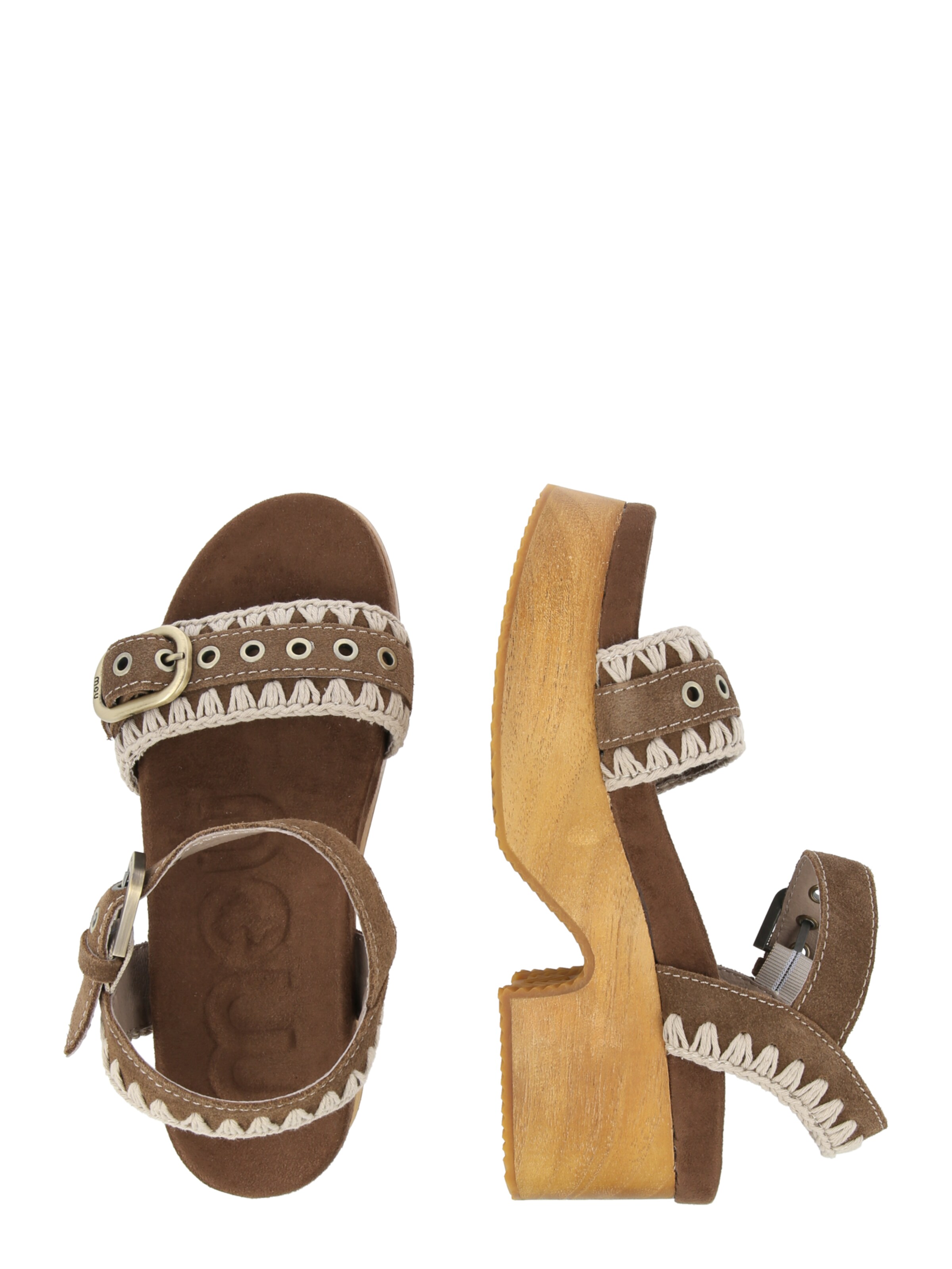 Sandale de la MOU pe maro