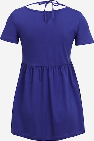 MAMALICIOUS Shirt 'Hazel' in Blauw
