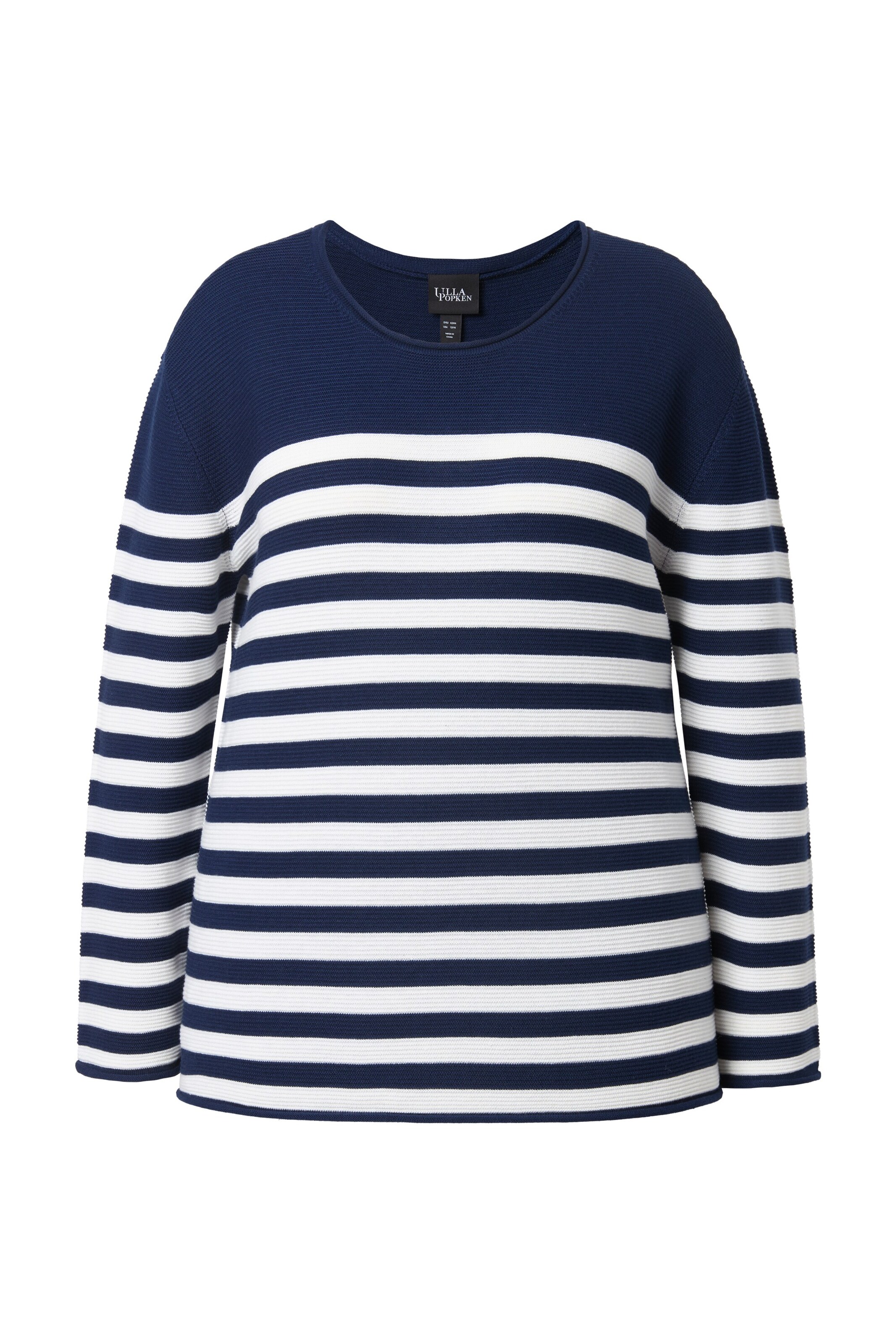 Ulla Popken Pullover in Blau: Vorderseite