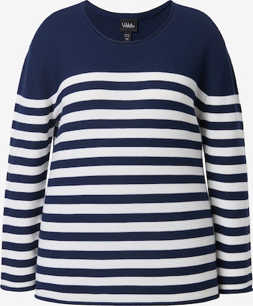 Ulla Popken Pullover in Blau: Vorderseite