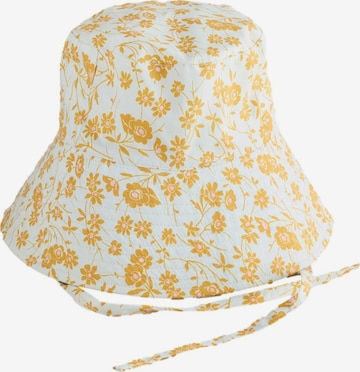 Next Hut in Gelb: Vorderseite