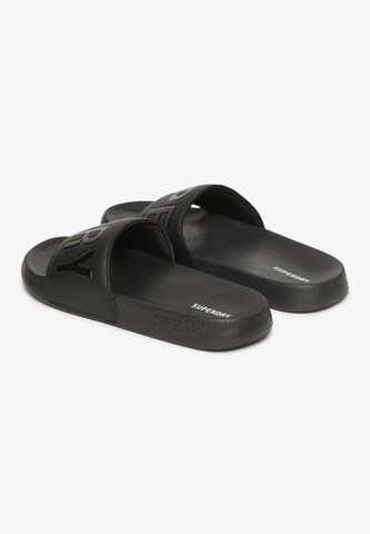 Superdry Strand-/badschoen in Zwart