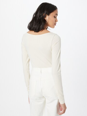 Urban Classics Shirt bodysuit in Beige