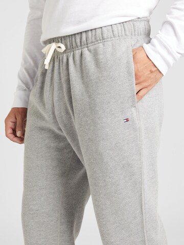 TOMMY HILFIGER Tapered Trousers 'Essential' in Grey