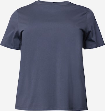 PIECES Curve T-Shirt 'RIA' in Blau: predná strana