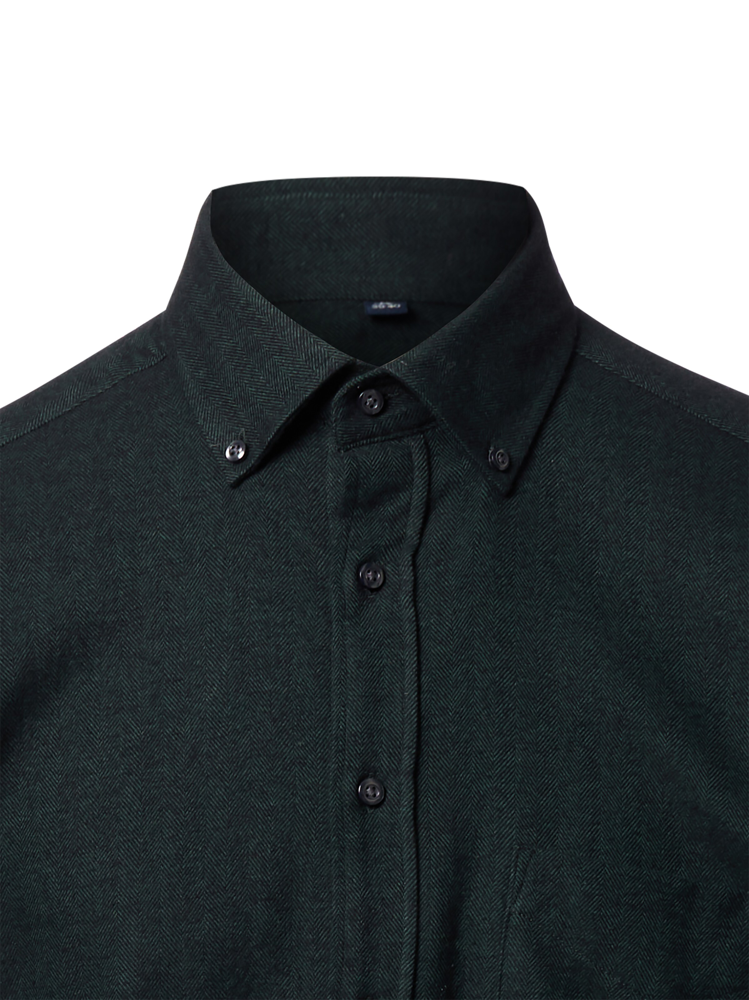Andrew James Regular fit Button Up Shirt in Green