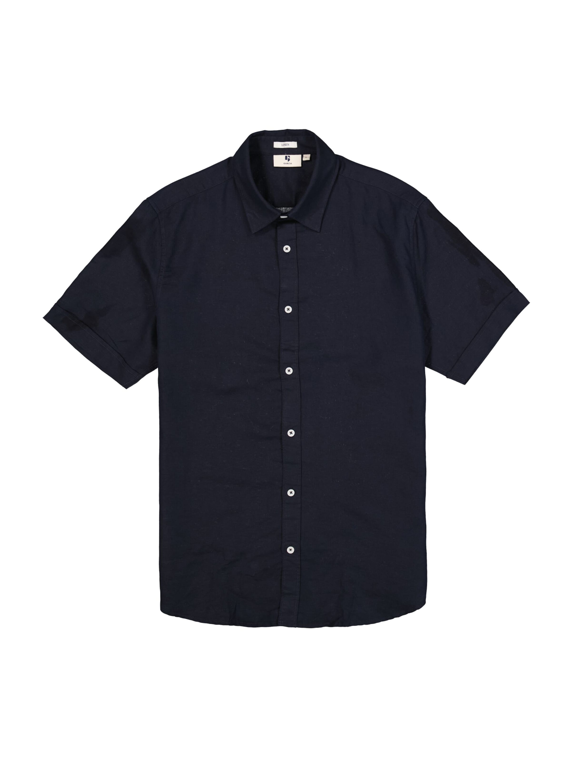 GARCIA Button Up Shirt in Dark blue, Item view
