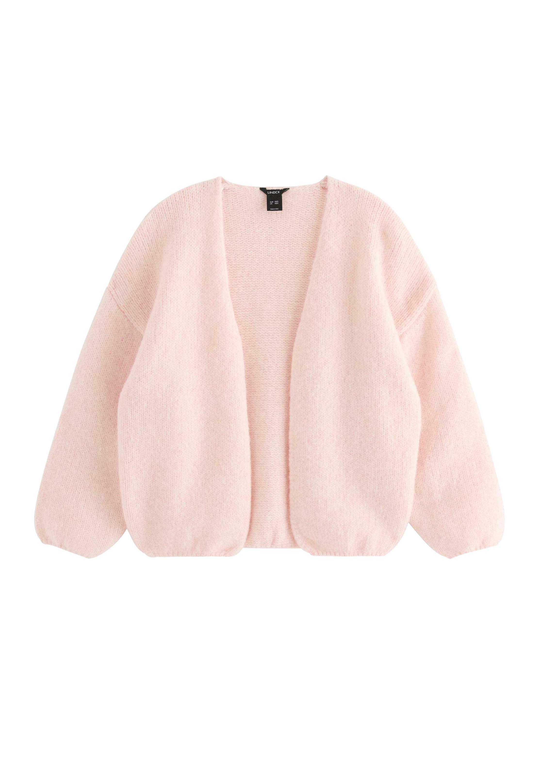 Lindex - Cárdigan 'Vanessa' en rosa: frente