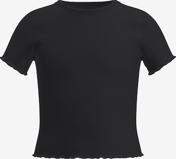 NAME IT T-shirt 'NORALINA' i svart: framsida