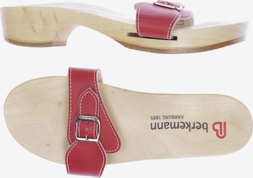 BERKEMANN Sandals & High-Heeled Sandals in 39,5 in Red: front