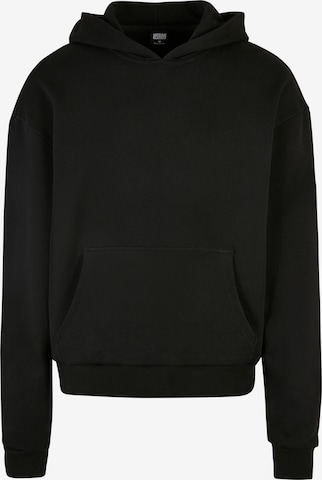 Urban Classics Sweatshirt in Black: front