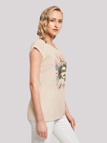 F4NT4STIC Shirt 'Sex Pistols God Save The Queen' in Beige