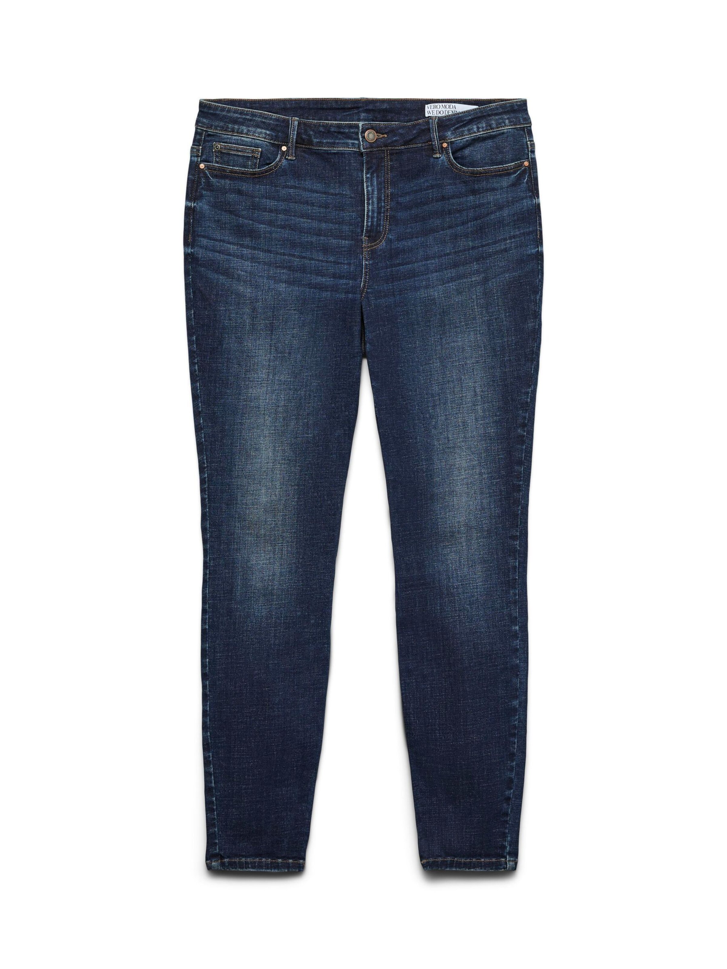 Vero Moda Curve Skinny Jeans 'VMCFLASH' i blå: forside