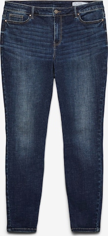 Vero Moda Curve Skinny Farkut 'VMCFLASH' värissä sininen: etupuoli