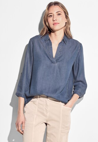 CECIL Blouse in Blue: front