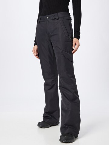 Volcom - regular Pantalón de montaña 'BRIDGER' en negro: frente