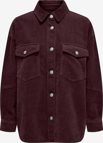 Camicia da donna 'ONLTIGGY' di ONLY in rosso: frontale