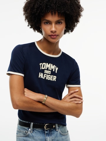 TOMMY HILFIGER T-Shirt 'Varsity' in Blau