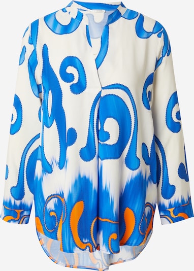 Key Largo Bluza 'VOYAGE' u kraljevsko plava / narančasta / bijela, Pregled proizvoda