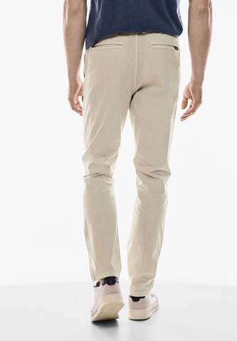 Street One MEN Regular Chino Pants in Beige