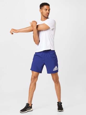 regular Pantaloni sportivi 'Run It' di ADIDAS SPORTSWEAR in blu