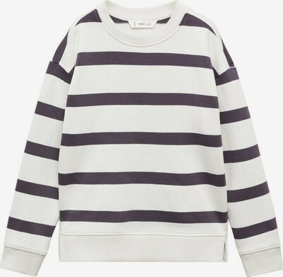 MANGO KIDS Sweatshirt in de kleur Antraciet / Wit, Productweergave