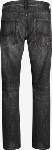 JACK & JONES Tapered Jeans 'Mike' in Schwarz