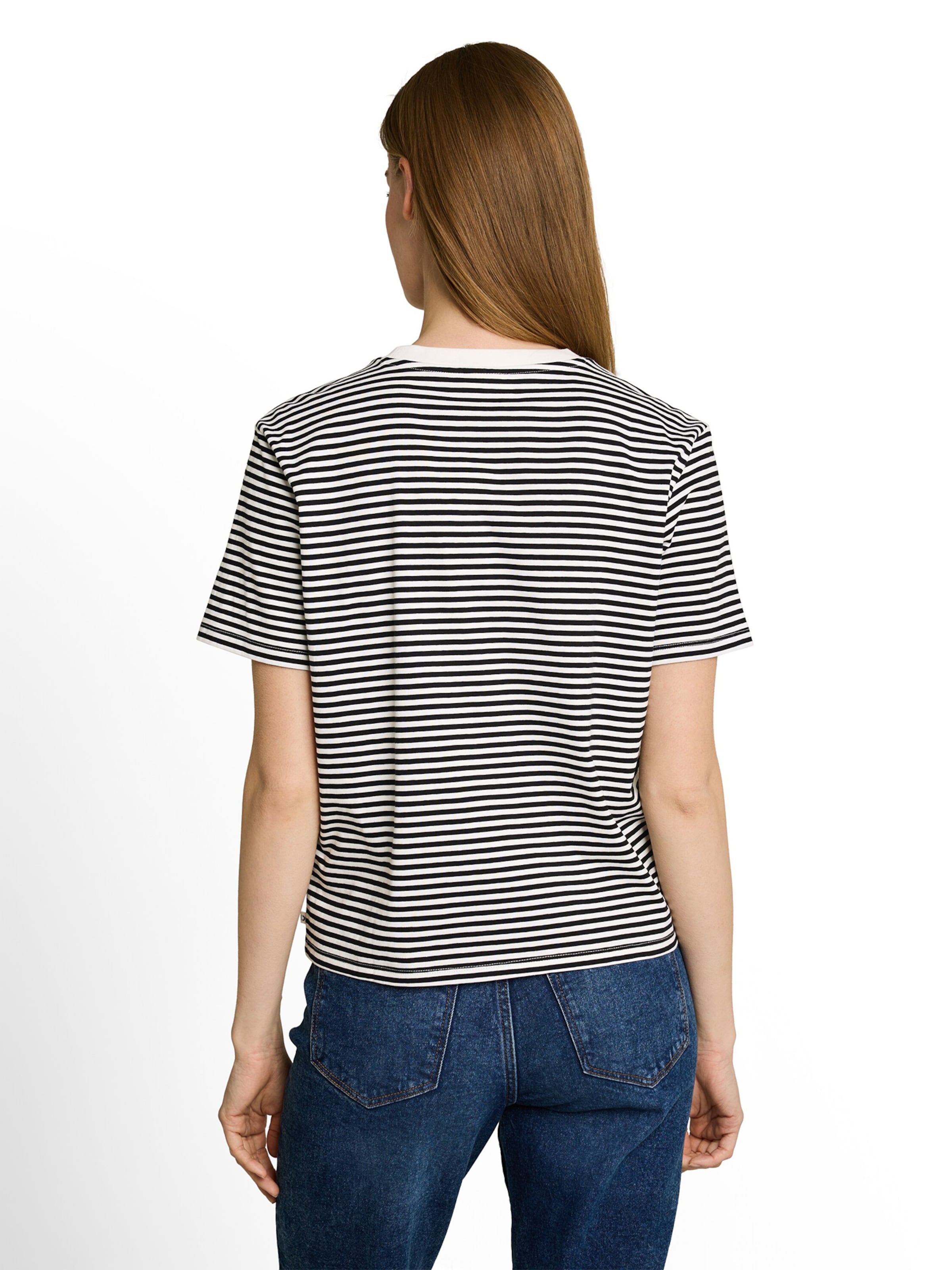 TOM TAILOR DENIM Shirt in Zwart