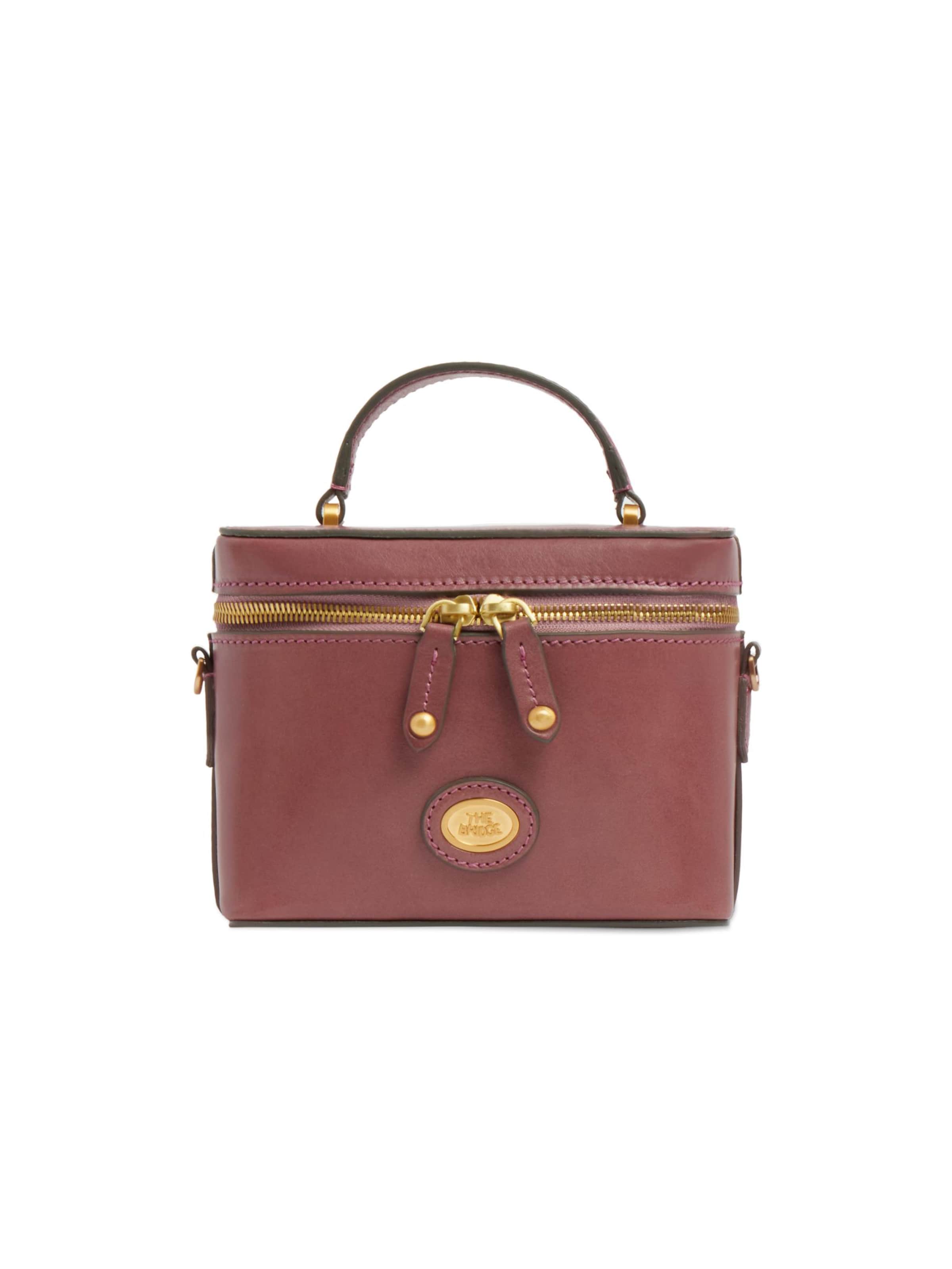 The Bridge Crossbody bag in Pink: front
