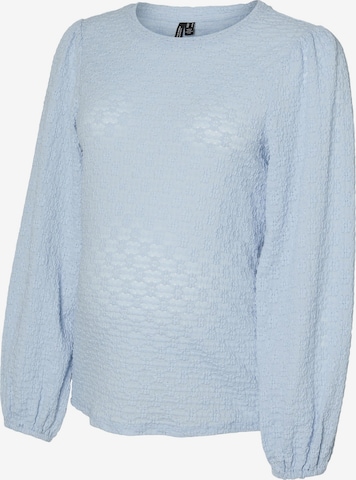 Camicia da donna di Vero Moda Maternity in blu: frontale