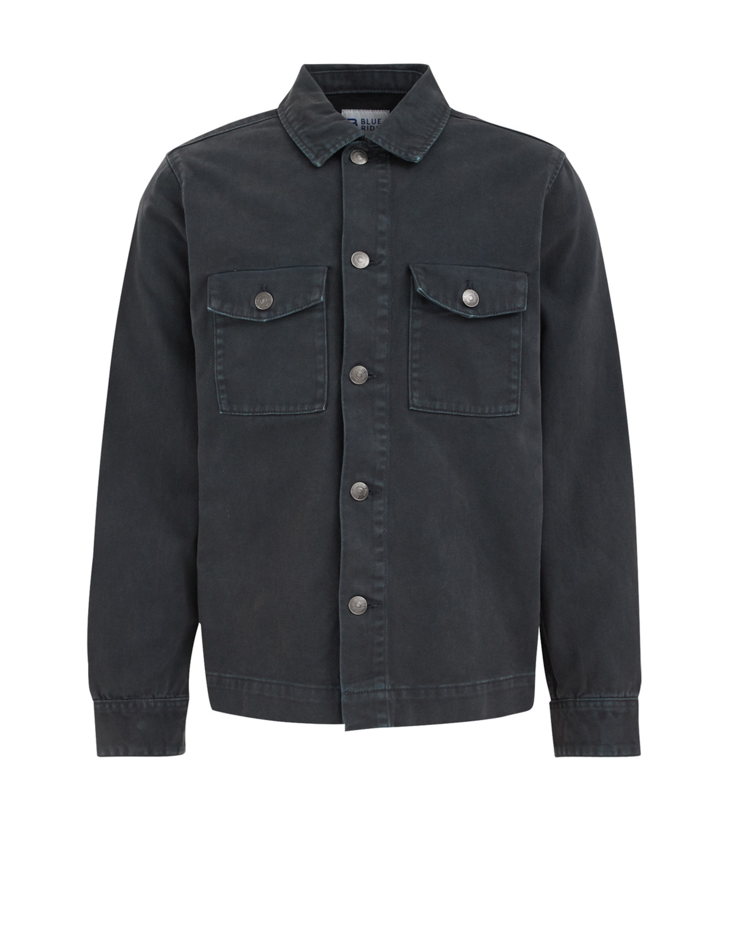 WE Fashion - Casaco meia-estação em azul: frente