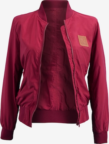 Manufaktur13 Between-Season Jacket in Red: front