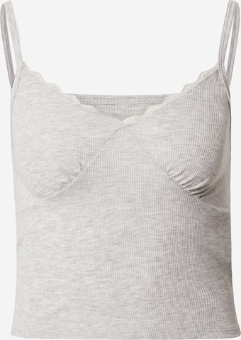 Chemise de nuit Gilly Hicks en gris : devant