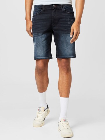 BLEND Regular Shorts in Blau: predná strana