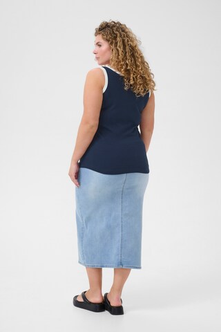KAFFE CURVE Top 'KCcarina' in Blue