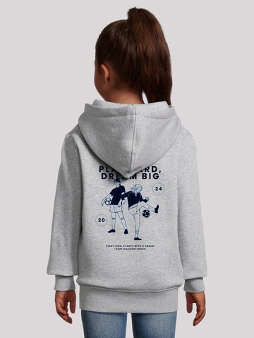 F4NT4STIC Sweatshirt 'Play Hard Dream Big Goal Getters Edition' in Grijs