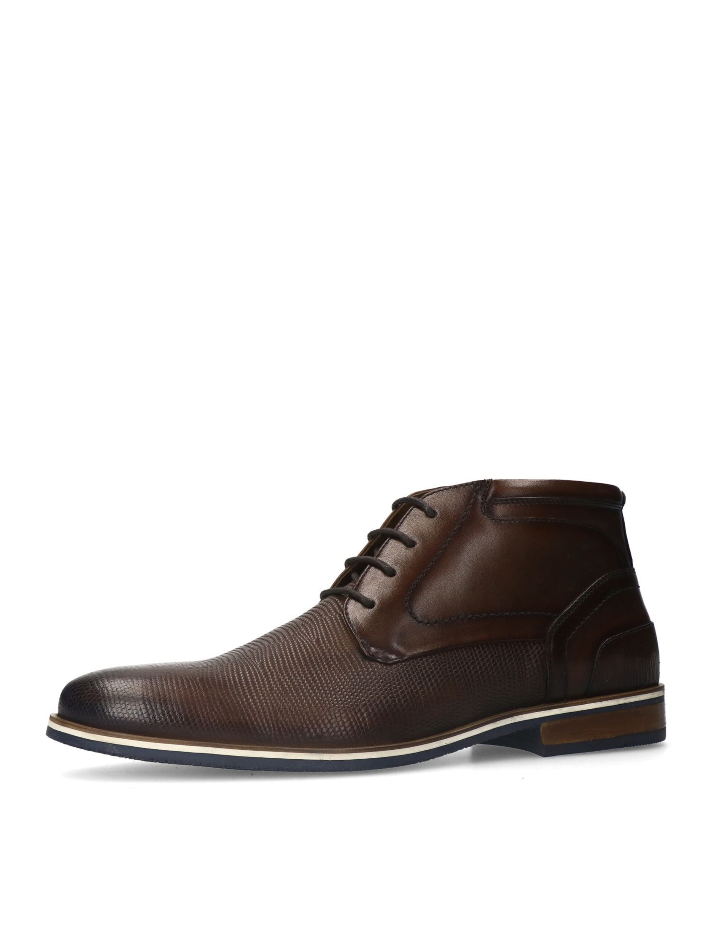 MANFIELD Chukka Boots 'Desert' in Brown: front