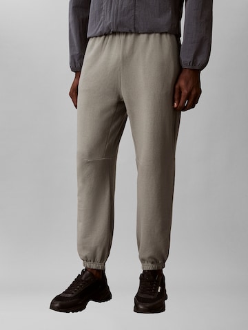 Calvin Klein Tapered Pants in Grey: front