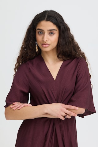 ICHI Kjole 'IHIMELDA' i rød